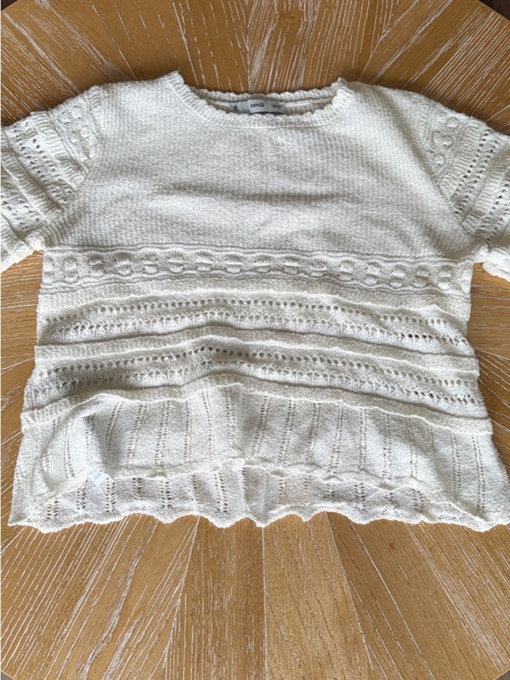 Cream Lightweight Eurosummer Top